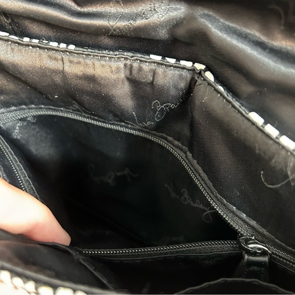 Vera Bradley Midnight Snakeskin Crossbody Purse - Picture 5 of 8